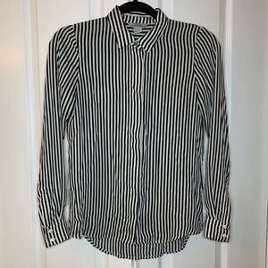 H&M stripped blouse